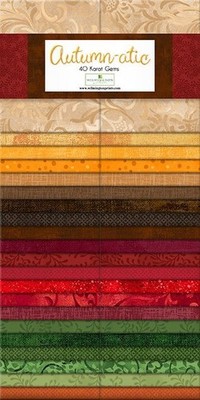 2 1/2'' Strips - Autumn-atic 40 Karat Gems 2.5'' Strips Fabric Precuts M528.31