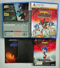 Sonic X Shadow Generations -Sony PlayStation 5 PS5 Original OEM Replacement Case