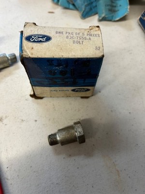 NOS 1953-1956 Ford Clutch Equalizer Bar Anchor Bolt B3C-7555-A TRUCK USA MADE