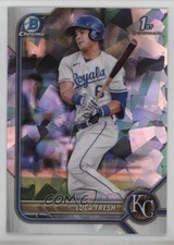 2022 Bowman Chrome Prospects Atomic Refractor Luca Tresh #BCP-136 zo6