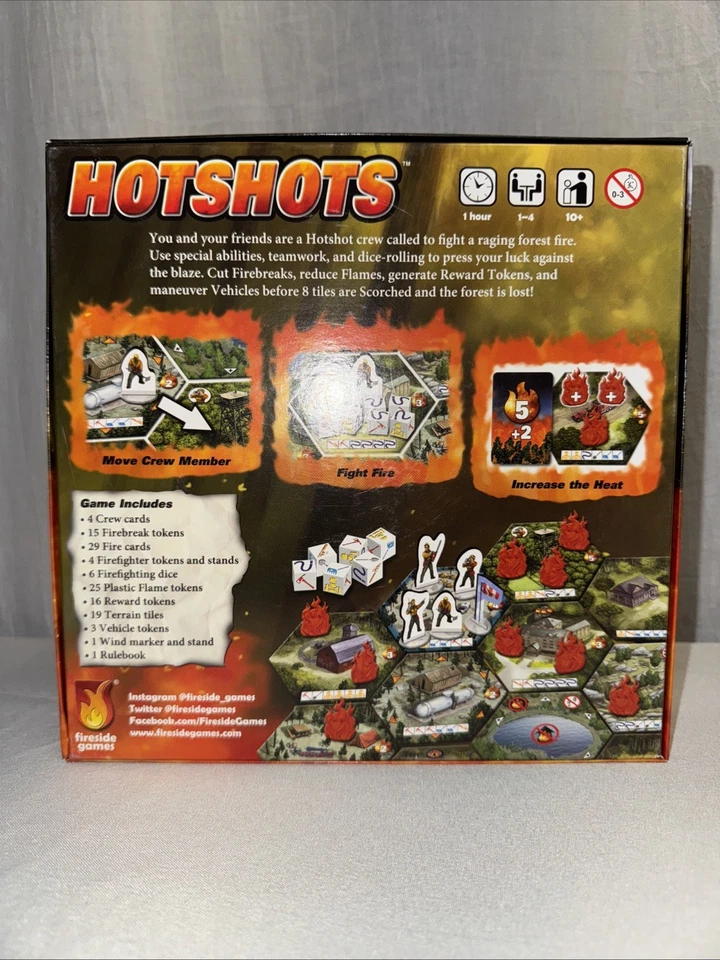 Hotshots The Cooperative Wildfire Fighting Game by Justin Fireside Games - Image 2 of 4