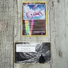 Mew 15/132 Secret Wonders Reverse Holo HP Pokemon Card Print Line Error