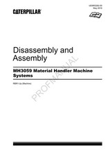 Caterpillar MH3059 Material Handler Disassembly Assembly Service Manual