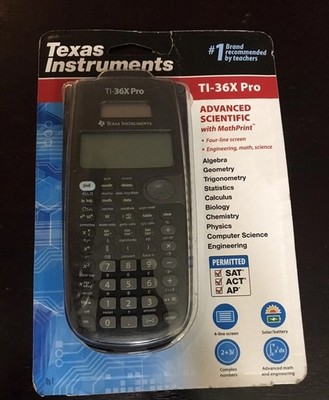 Texas Instruments TI-36X Pro Advanced Scientific With Math Print (BRAND NEW)