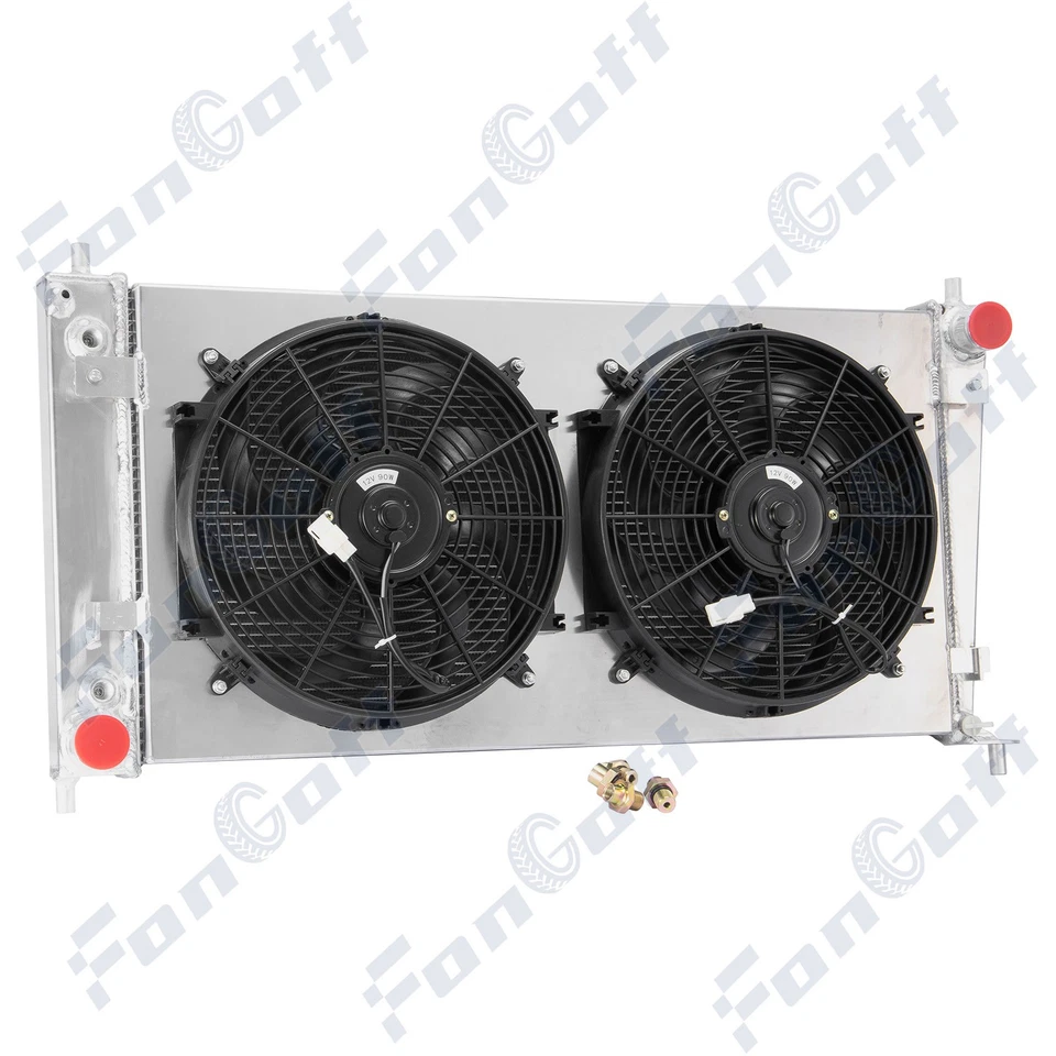 Radiator+Shroud Fan For Ford F150 F250 F350 Lincoln Navigator 5.4L 1999-2004 Hot — 第 3/4 张图片