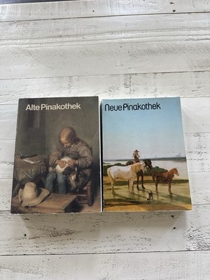 Alte & Neue Pinakothek Munich Art Museum Catalogs 1981 1983 German Edition Set