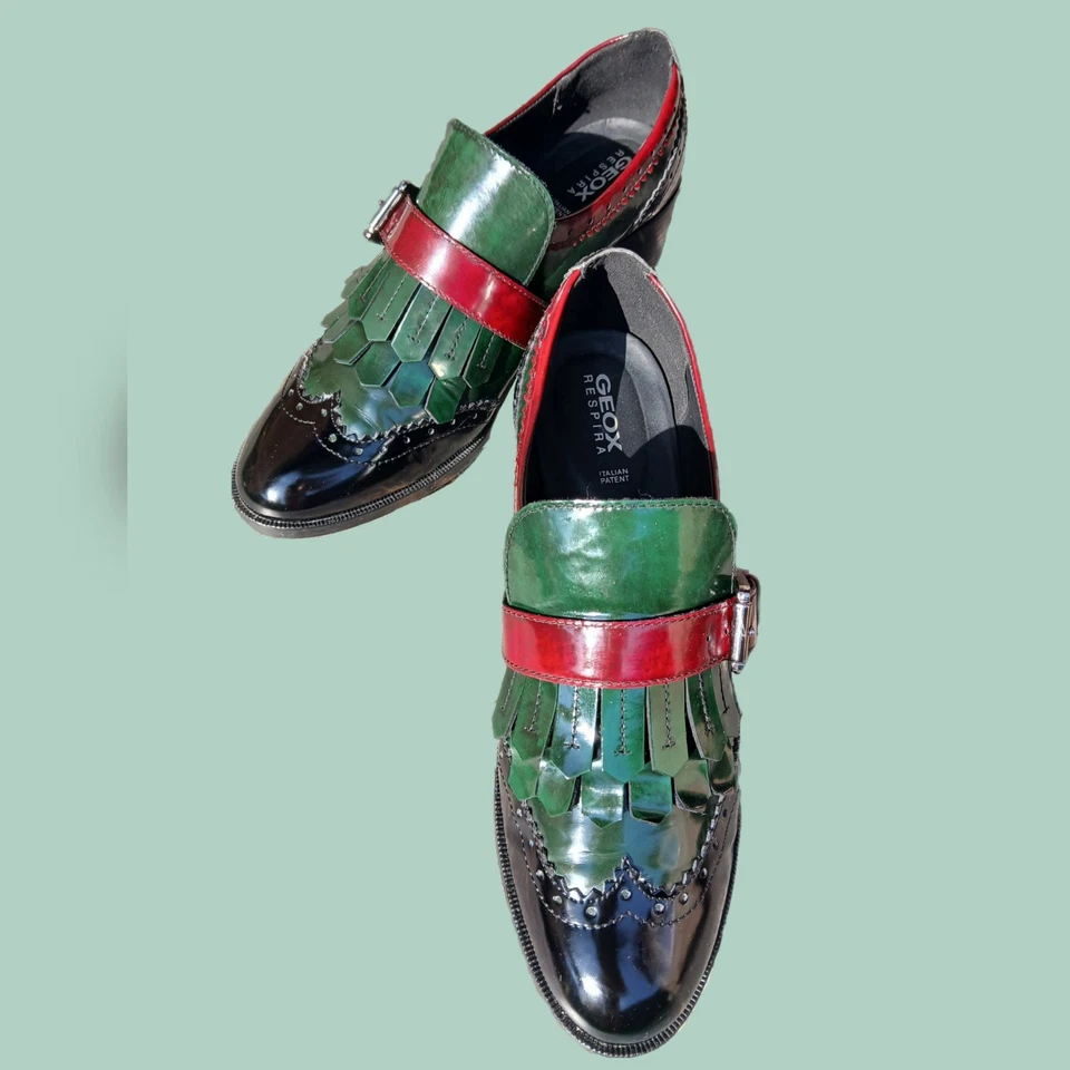 Geox Respira D94ESD 女式意大利鞋,8,5/41 码 — 第 3/4 张图片