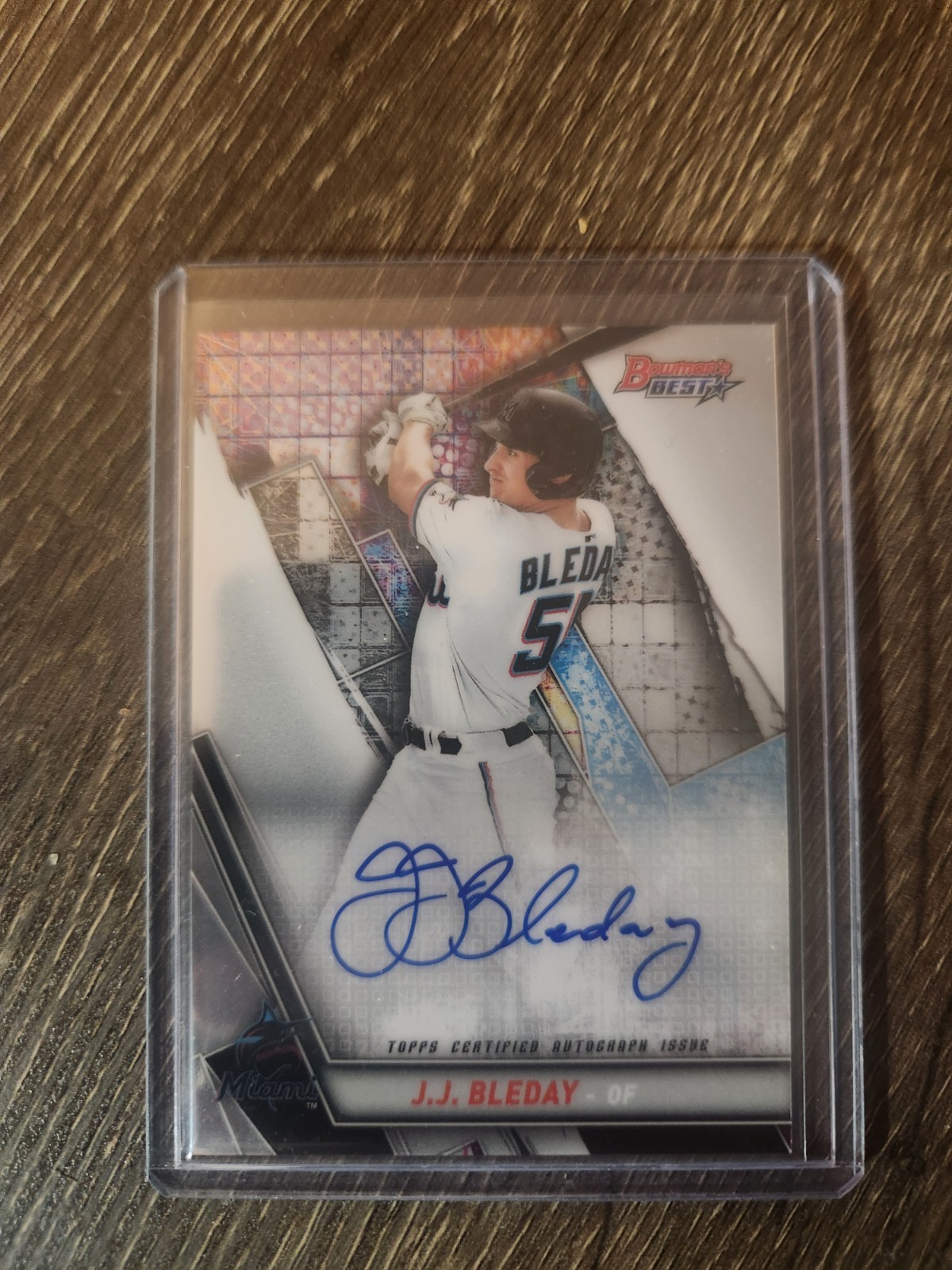 2019 Bowman's Best - Autographs JJ Bleday #B19-JJB (AU, RC)