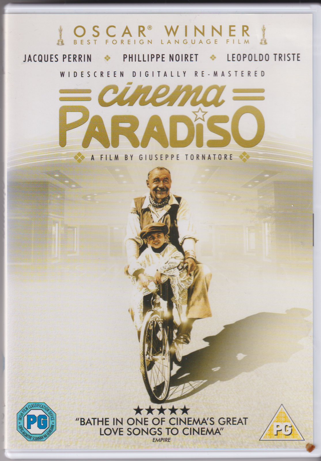 Cinema Paradiso .. DVD (2013) Philippe Noiret, Tornatore (DIR) ... Cert PG
