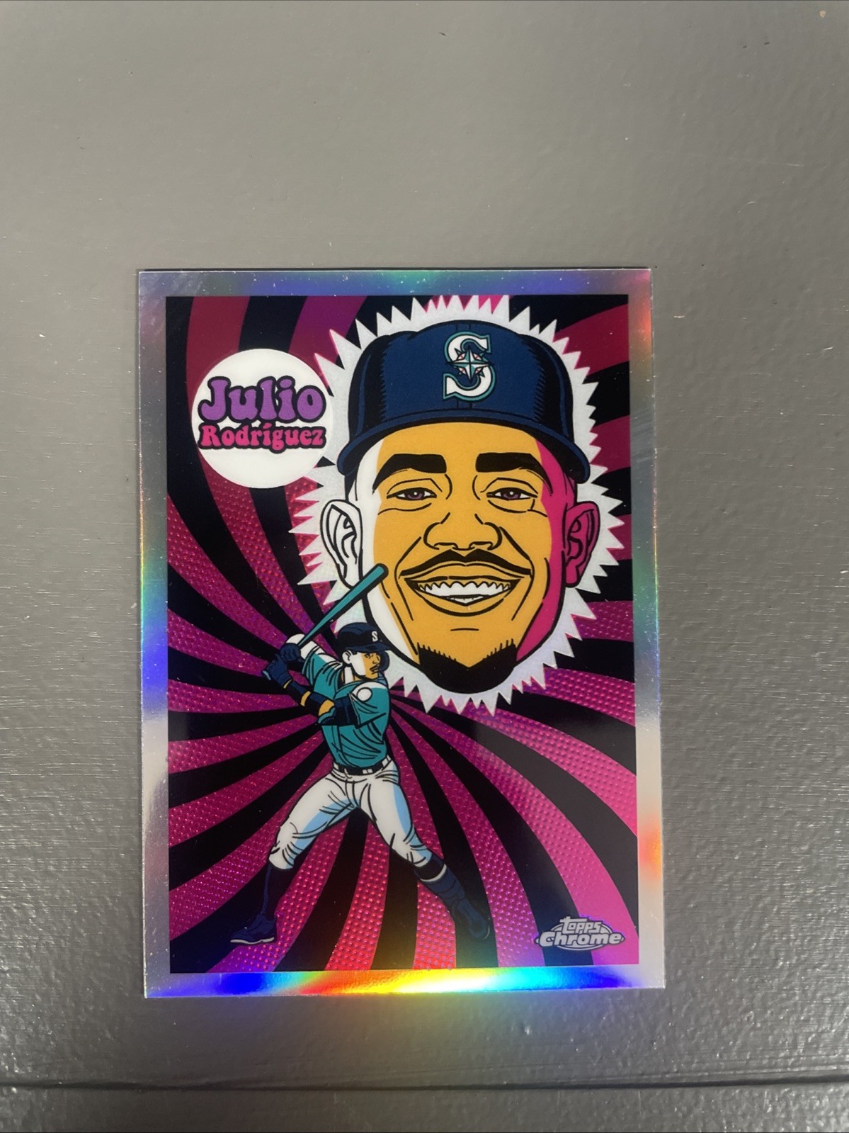 2023 Topps Chrome - Ultraviolet All-Stars Julio Rodriguez #UV-7