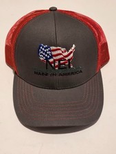 Vintage Trucker Hat Logo N E I Made in America Natural Enrichment Industries