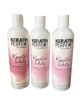 Keratin Perfect Daily Smoothing Conditioner 12 Oz, 3 Pack