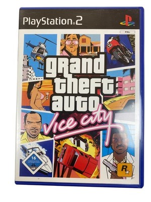 Grand Theft Auto / GTA: Vice City - Playstation 2 (CD KRATZFREI) inkl. Karte