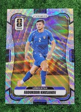 2026 Panini Prizm Fifa World Cup #446 Abdukodir Khusanov Uzbekistan Wave Prizm