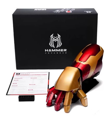 Iron Man MK42 1/1 Gauntlet Arm Wearable Cosplay Armor Voice/Remote Control Gift