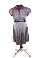 Robbie Bee Women's Dress Size 12 Vintage Style Covered Buttons