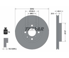 Disque de frein Suzuki SPLASH
