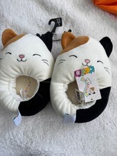 Squishmallows Cam The Cat Slippers Size 13-1 Kids NEW WITH TAGS