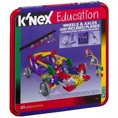 K'NEX Einführung in einfache Maschinen - Räder/Achsen & Schräghobel - neu & versiegelt