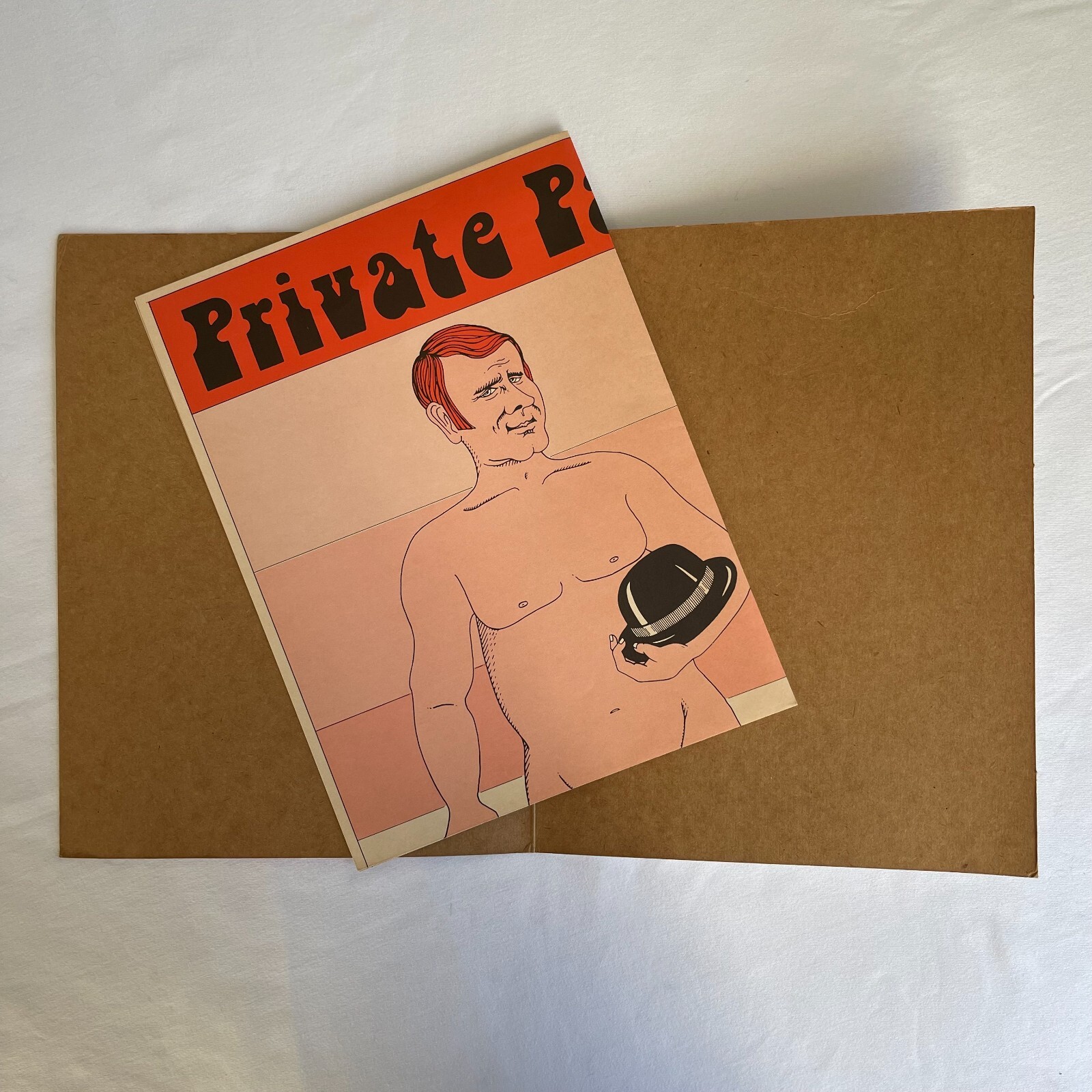 Private Parts Adult Party Game Where You "Pin The You-Know-What" 1981 Retro