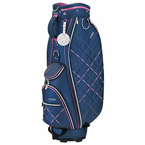 DUNLOP Golf Ladies Cart Caddy Bag XXIO 8.5 x 46 inch 3kg Navy GGCX113W