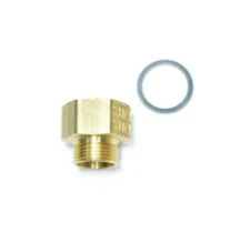 Fuel Bowl Inlet Fitting 9/16-24 Thread For 3/8" Hard Tube 5/8-18 ID Fits: Holley