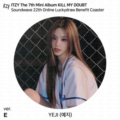 itzy kill my doubtリュジンsoundwave ラキドロ トレカ ITZY KILL MY DOUBT Soundwave 22th Online Lucky Draw