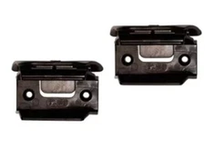 2 PACK Newmar RV Sliding Wardrobe Closet Door Latch Black Camper/Trailer