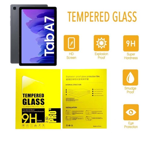 Tempered Glass For Samsung Galaxy Tab A7 2020 10.4 Inch Tablet Screen Protector - Picture 7 of 12