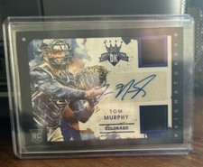 2016 Diamond Kings Tom Murphy Rookies Signatures- Blue Frame /49 - Dual Patch