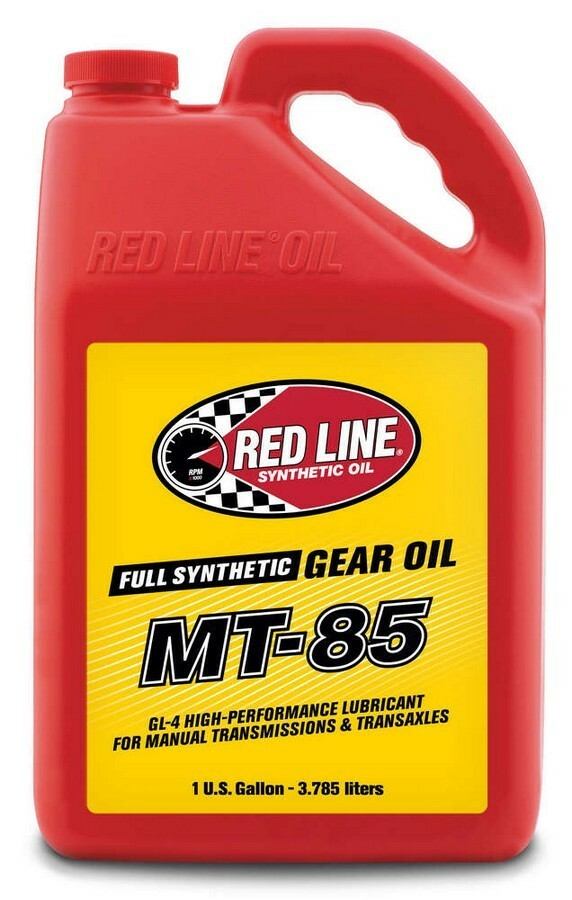 Red Line Fully Synthetic MT-85 75W85 GL-4 Transmission Gear Oil (1-Gallon Jug)