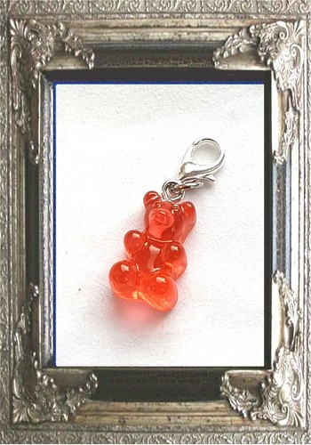 CHARM ANHÄNGER GUMMIBÄRCHEN GUMMIBÄR BÄR AUSWAHL silber für ARMBAND + KETTE - Bild 13 von 18