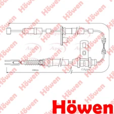 Fits Fiat Stilo 2001-2007 Hand Brake Cable Rear Left Howen 46819335