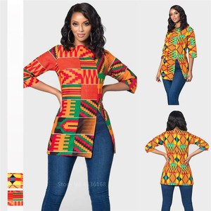 blusas africanas mujer