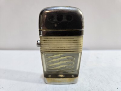 Working Vintage Scripto Vu INFINITY SWIRL Feuerzeug 7207/29