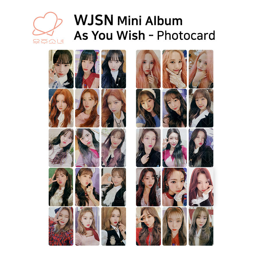 WJSN Mini Album AS YOU WISH Official Photocard BONA EXY SEOLA