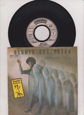 7 '' Gloria Covington - Movin' On (7'' Single nm )