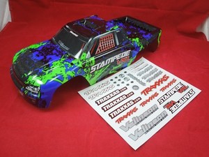 TRAXXAS STAMPEDE VXL (GREEN /BLUE / BLACK) BODY 2wd XL-5 brushless velineon | eBay