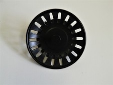 Strainer Basket, 79mm Black-Matte, Drain Strainer, for Sinks, Sieve Basket