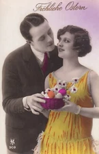 *45159 cpa Fantaisie Couple