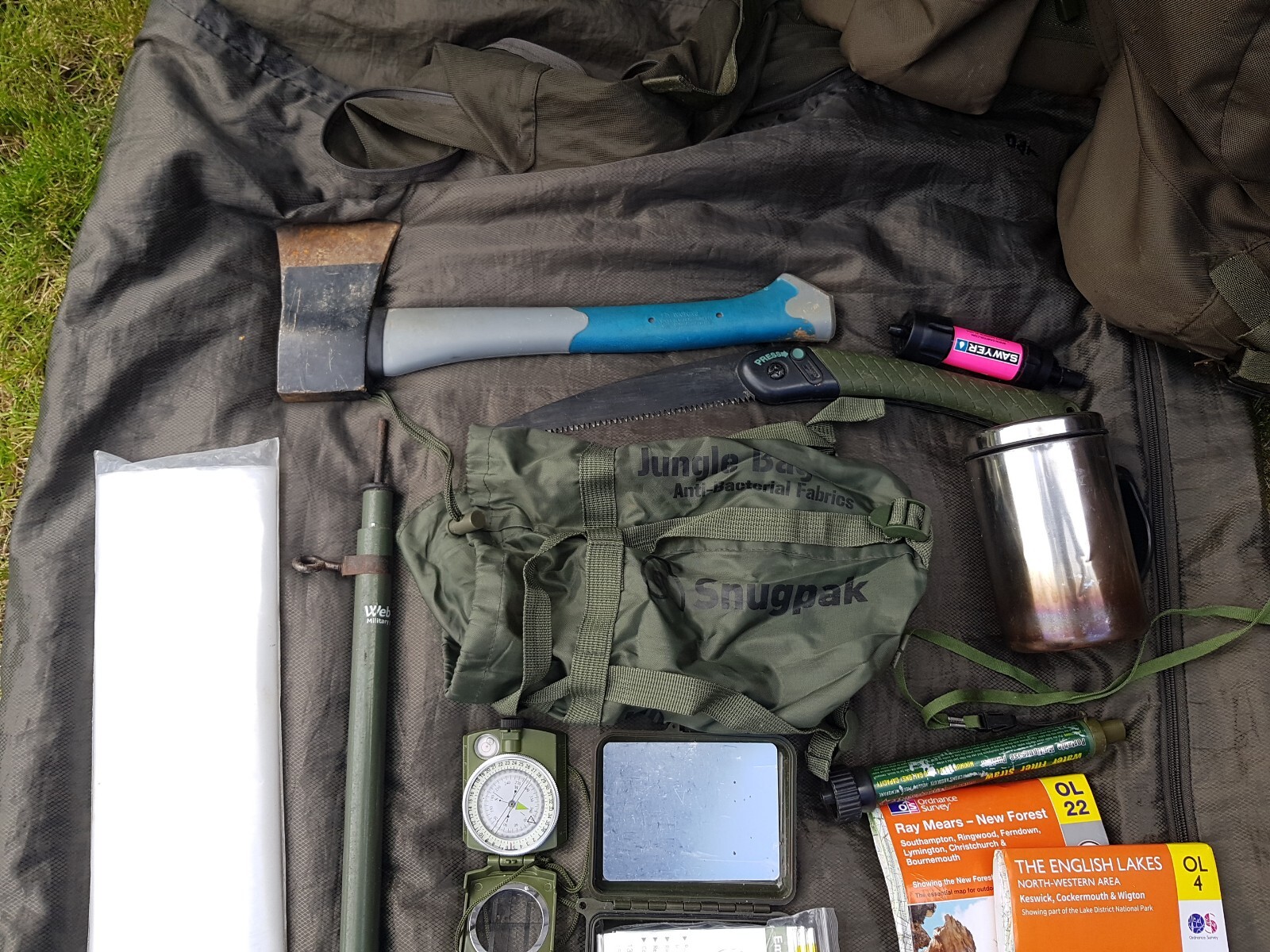 camping job lot Used And Some Item Edited Rollmat And Basha Added eBay