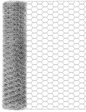 16in X 82ft Chicken Wire 40cm X 25m Poultry Wire Netting Hexagonal Galvanized Me 0.50 per foot