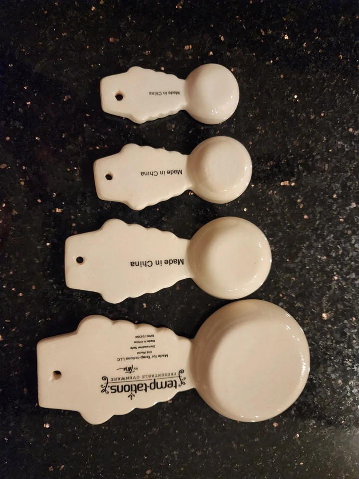 Temptations by Tara Old World Measuring Spoons Set, Green Gift Stocking Stuffer - Image 3 of 4