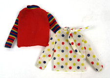 Vintage Barbie United Airlines Blouse Lot Get Ups N Go Montgomery Wards