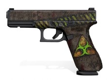 Glock 17 Gen 5 Decal Grip - Biohazard