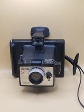 Vintage 1970s Polaroid Square Shooter 2 Land Camera w/Strap Untested.Plz Read..