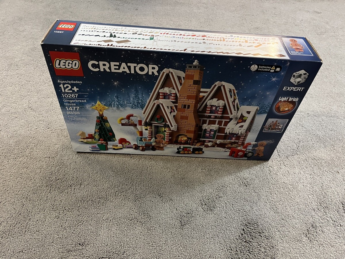 Winter Village Amazon Lego Gingerbread House 10267 Lego Creator