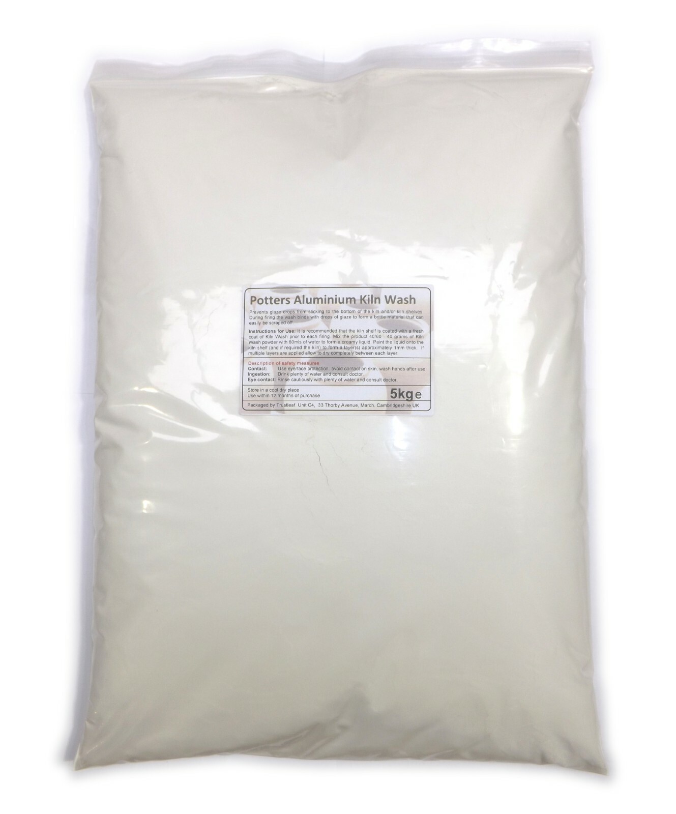 Alumina Batt / Kiln Wash with Kaolin for Ceramic Pottery Kilns eBay