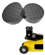 75x25mm BS/Waffel Gummiauflage Gummiklotz Wagenheber Gummipuffer Gummi Auflage