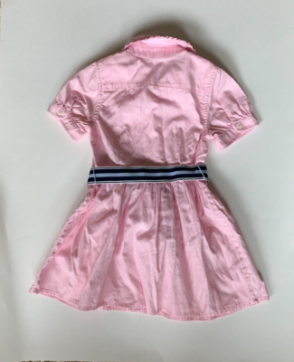 strapless open back dress Polo Ralph Lauren cotton Oxford Shirt Dress & Bloomer
